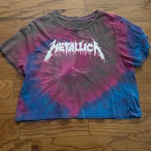 METALLICA crop top